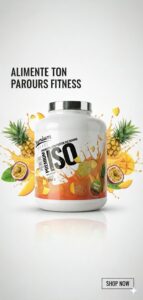 Premium Pure ISO - Protéine Isolat de Haute Qualité (2000 g) (5 parfums)