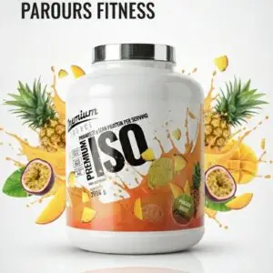 Premium Pure ISO - Protéine Isolat de Haute Qualité (2000 g) (5 parfums)