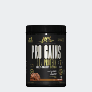 NPL Pro Gains 4 Kg - Lean Mass Gainer, 50g protéines, 7 sources protéiques, BCAA + EAA