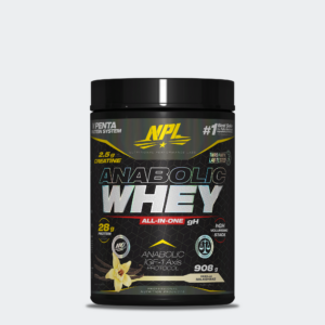 NPL Anabolic Whey All-In-One 1.8 Kg - 28g protéines, 2.5g créatine, hGH support, IGF-1 Axis Protocol