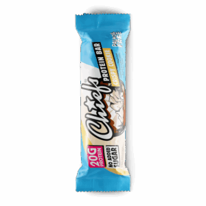 Barres protéinées Chiefs Crispy Cookie 🍪 - 20g protéines, sans sucre ajouté - Pack 12 x 55g