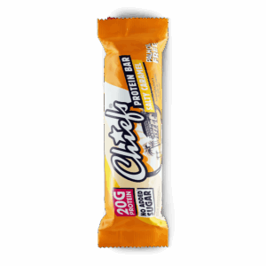 Barres protéinées Chiefs Salty Caramel 🧂 - 20g protéines, sans sucre ajouté - Pack 12 x 55g