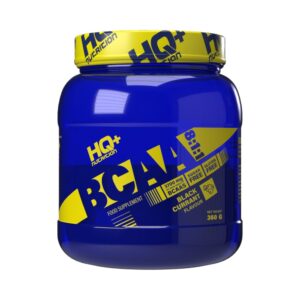HQ+ Nutrition BCAA 8:1:1 Black Currant Sugar Free – 360g – 3700mg BCAA par dose – face