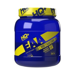 HQ+ Nutrition EAA Black Cherry – 360g – Acides Aminés Essentiels – face