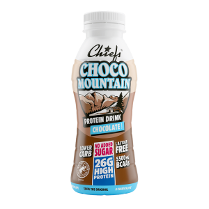 CHIEFS Protein Drink – 26g de Protéines, Sans Lactose ; Sans Sucres Ajoutés – 330ml — Chocolat
