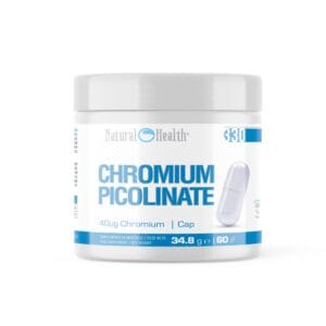 Chromium Picolinate Natural Health 60 capsules - vue principale