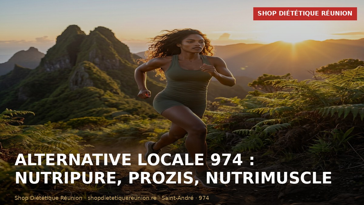 Nutripure, Nutrimuscle, Prozis à La Réunion : quelle alternative locale en 974 ?
