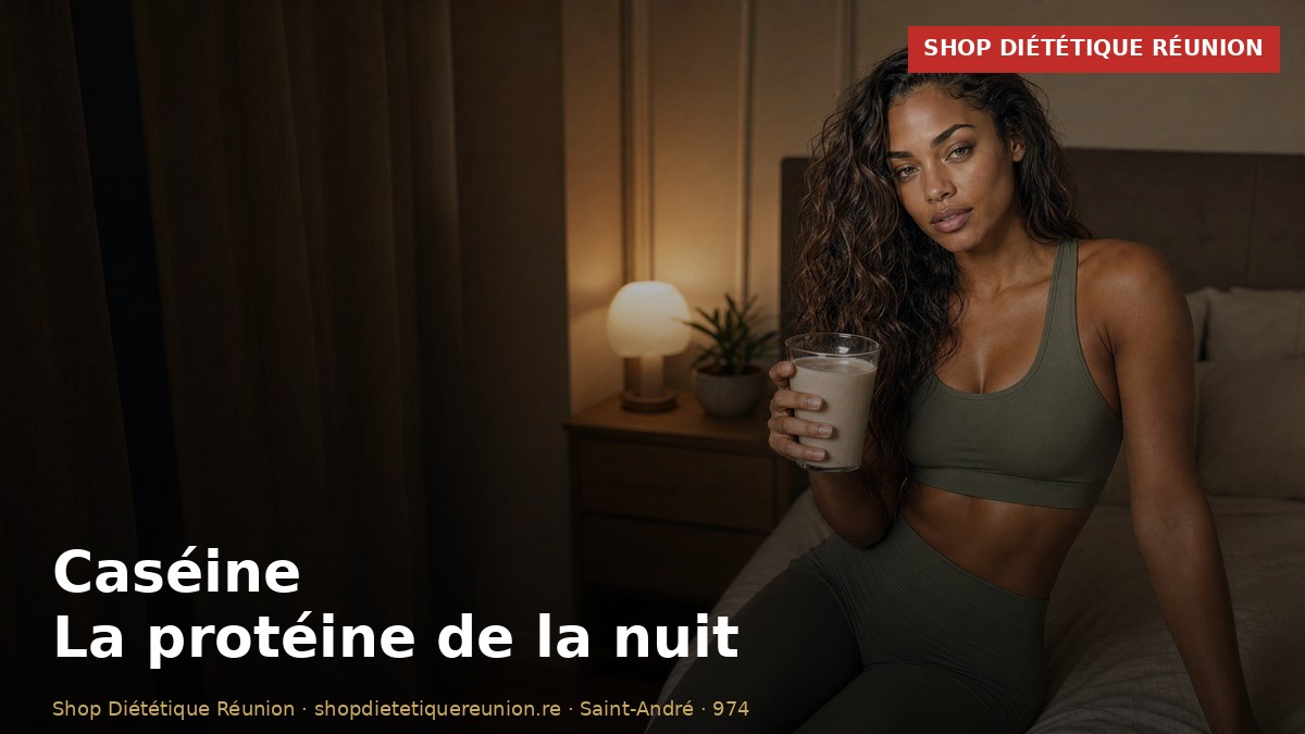 Caséine à La Réunion : la protéine de la nuit pour mieux récupérer