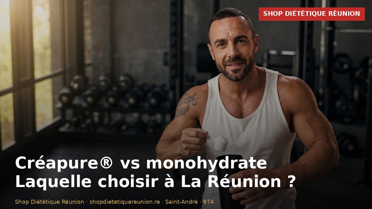 Créatine Creapure® vs monohydrate classique : laquelle choisir à La Réunion (974) ?