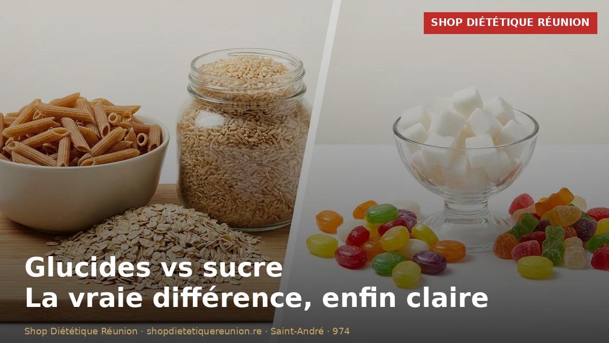 Glucides vs sucre : quelle différence vraiment ? Le guide clair