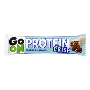 Barre protéinée Go On Crisp Cookies & Caramel 50g - Pack de 24