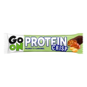Barre protéinée Go On Crisp Peanut & Caramel 50g - Pack de 24