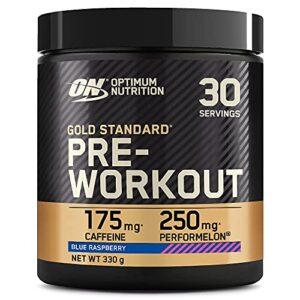 Optimum Nutrition Gold Standard Pre-Workout Blue Raspberry - Shop Diététique Réunion 974