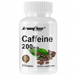 IronFlex Caffeine 200 mg 110 comprimés - caféine anhydre - Shop Diététique Réunion 974