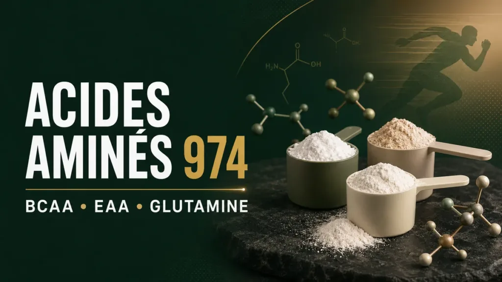 Acides aminés à La Réunion 974 : BCAA, EAA et glutamine