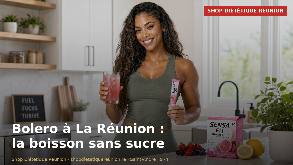 Bolero à La Réunion : la boisson en poudre sans sucre (974)