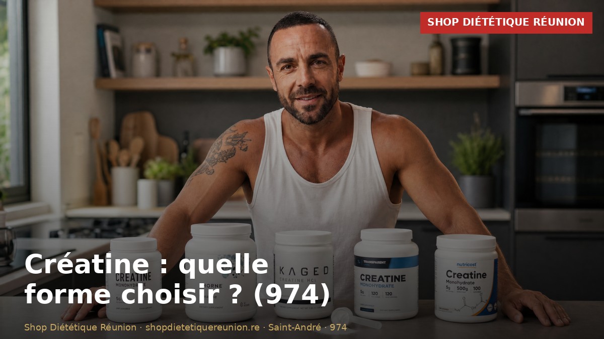 Créatine : quelle forme choisir ? Monohydrate, Creapure®, kre-alkalyn, HCL (974)