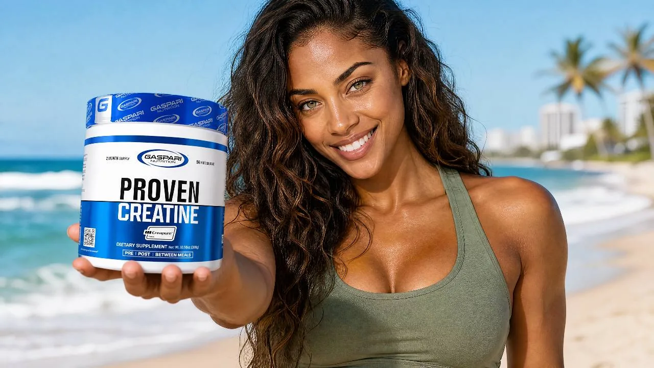 Créatine Creapure Gaspari Nutrition 300 g présentée à La Réunion