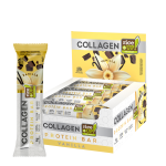 Barres protéinées RiceUP! Collagen Choco Vanilla - 30% protéines, sans sucre ajouté - Pack 12x50g