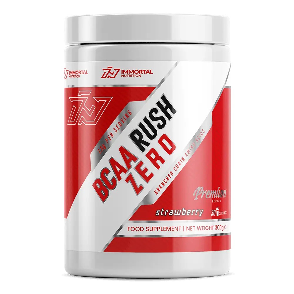 Immortal Nutrition BCAA Zero 300 g Fraise Immortal Nutrition BCAA Zero 300 g saveur Fraise