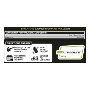 iO.Genix Crealuxe 250 g - Neutre – tableau nutritionnel