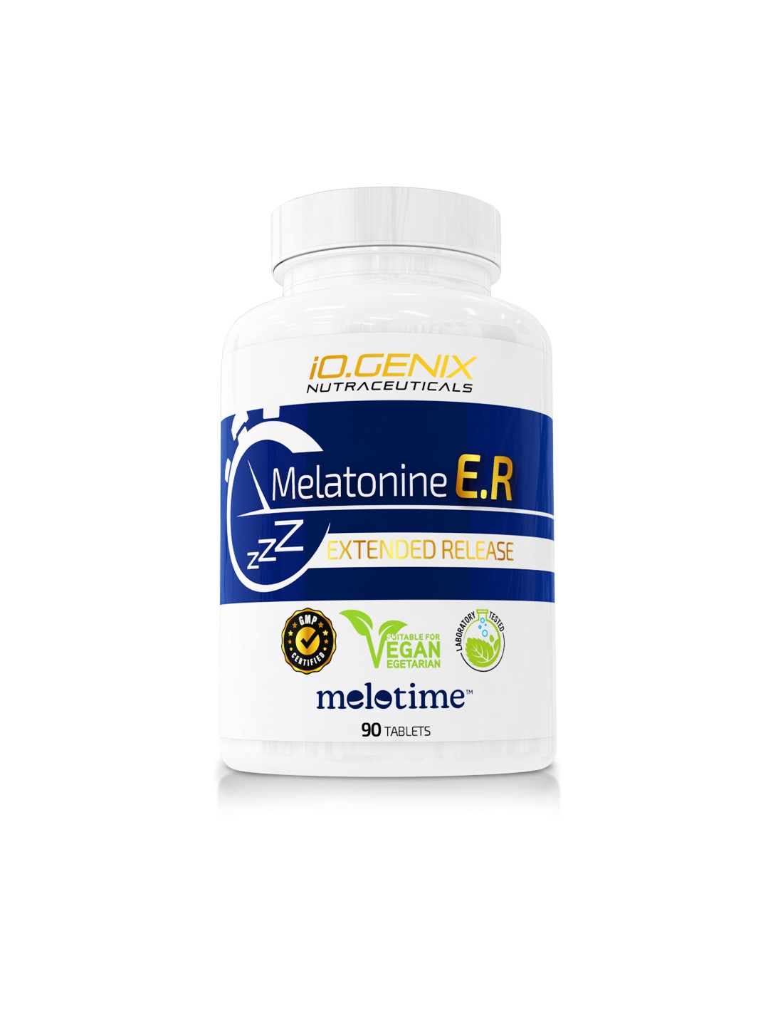 iO.Genix Melatonine E.R libération prolongée 90 comprimés iO.Genix Melatonine E.R libération prolongée 90 comprimés