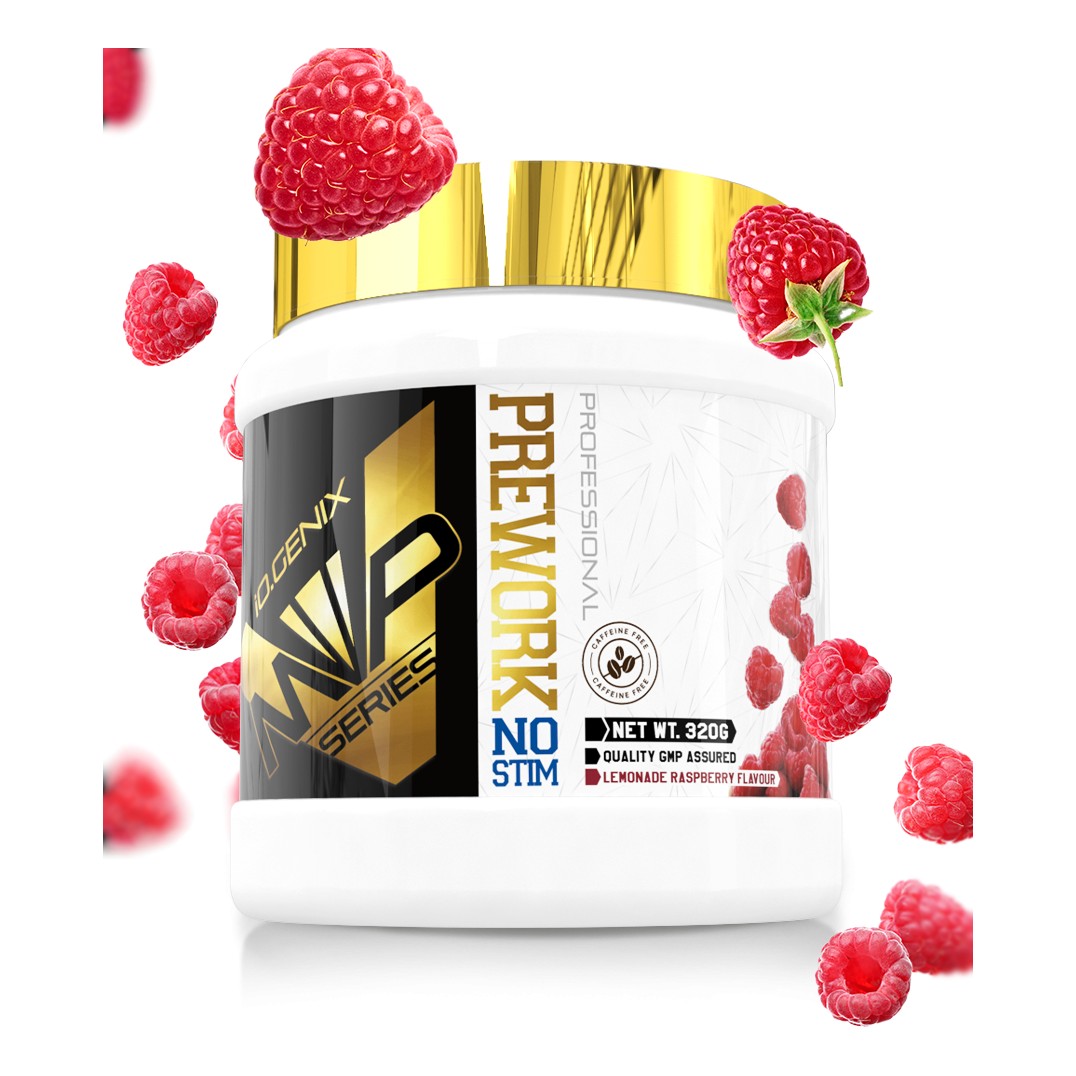iO.Genix Pre-Work sans stimulant 320 g – Limonade framboise – utilisation iO.Genix Pre-Work sans stimulant 320 g - Limonade framboise – utilisation