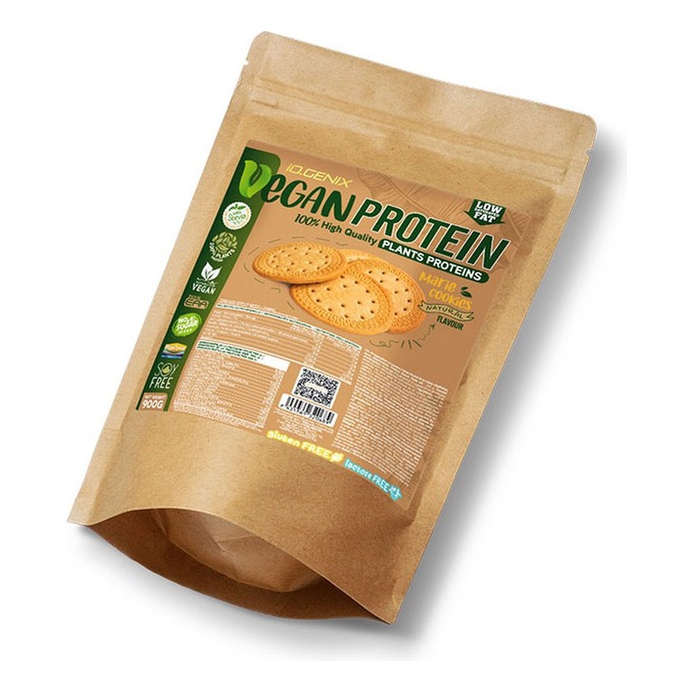 iO.Genix Protéine Vegan 900 g – Biscuit Marie – autre vue iO.Genix Protéine Vegan 900 g - Biscuit Marie – autre vue