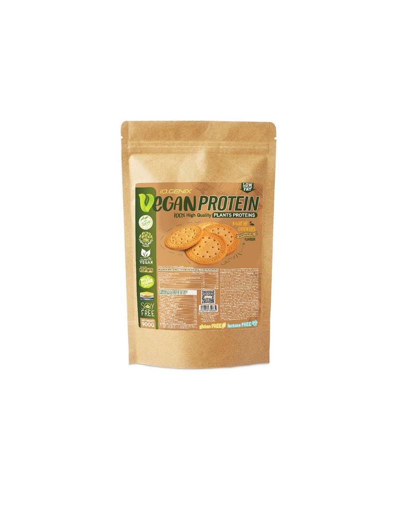 iO.Genix Protéine Vegan 900 g Biscuit Marie iO.Genix Protéine Vegan 900 g saveur Biscuit Marie