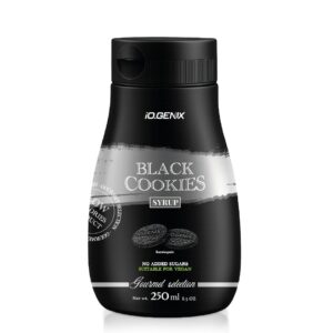 iO.Genix Sirop Black Cookies Cream Gourmet Selection 250 ml