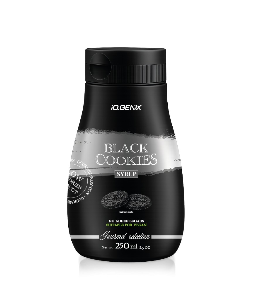 iO.Genix Sirop Black Cookies Cream Gourmet Selection 250 ml iO.Genix Sirop Black Cookies Cream Gourmet Selection 250 ml