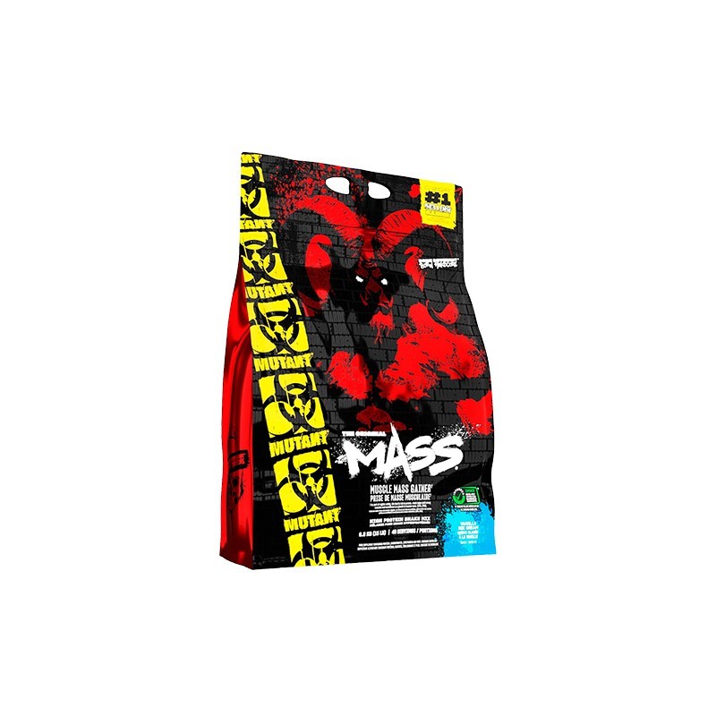 Mutant Mass 6800 g Vanilla Ice Cream - Mutant Mutant Mass 6800 g saveur creme glacee a la vanille