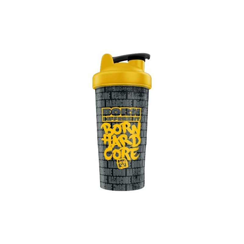 Mutant Shaker Born Hardcore 700 ml Jaune Mutant Shaker Born Hardcore 700 ml couvercle jaune