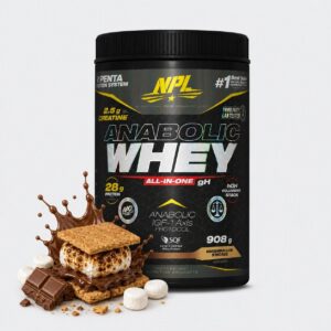 NPL Anabolic Whey 908 g saveur Marshmallow Biscuit