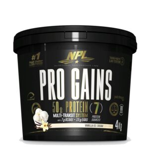 NPL Pro Gains 4 kg saveur glace vanille