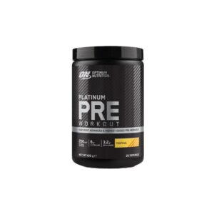 Optimum Nutrition Platinum Pre-Workout 420 g saveur Tropical